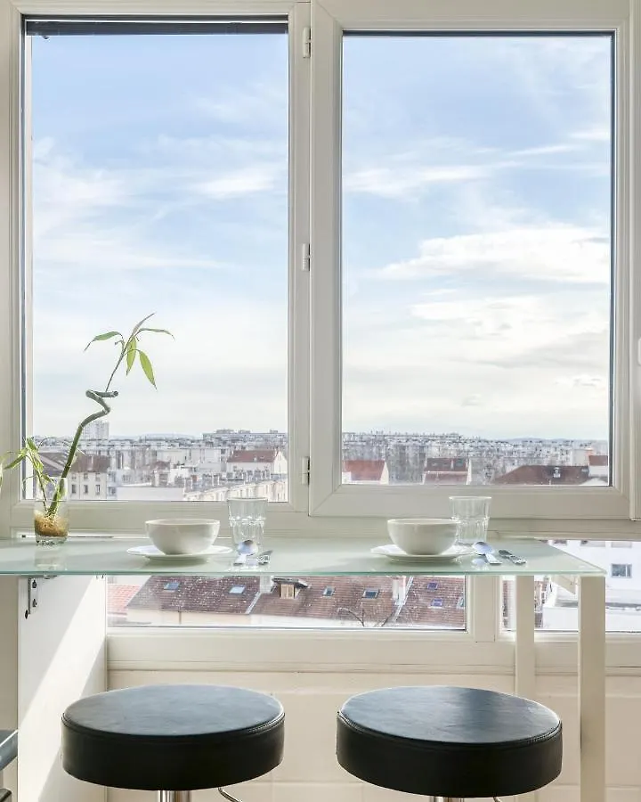 Superbe Apart 2 Rooms Lumineaux Parking Casa 里昂 公寓