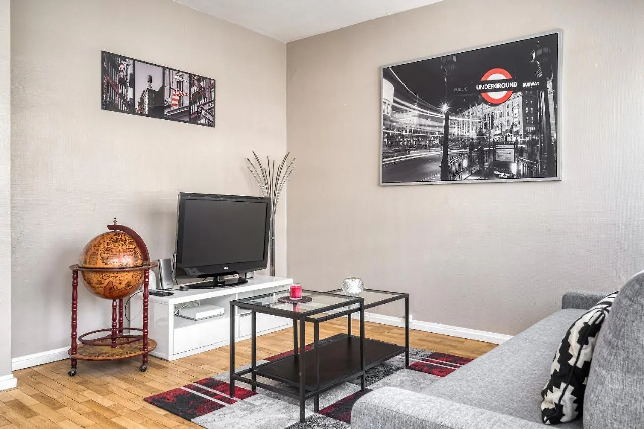 Superbe Apart 2 Rooms Lumineaux Parking Casa 里昂 公寓